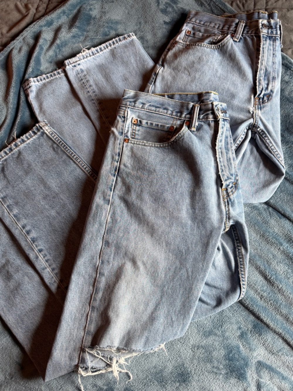 Levi’s Light Wash Classic Straight Leg Jeans